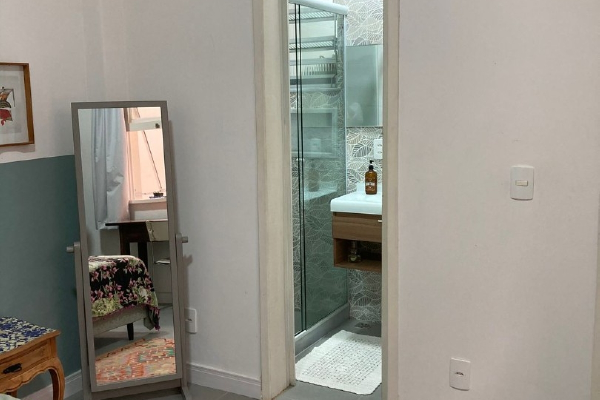 Apartamento à venda em Botafogo com área externa