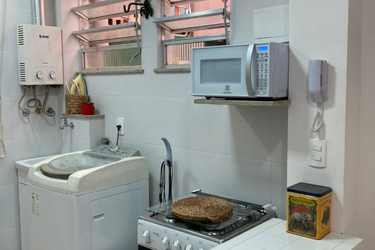 Apartamento à venda em Botafogo com área externa