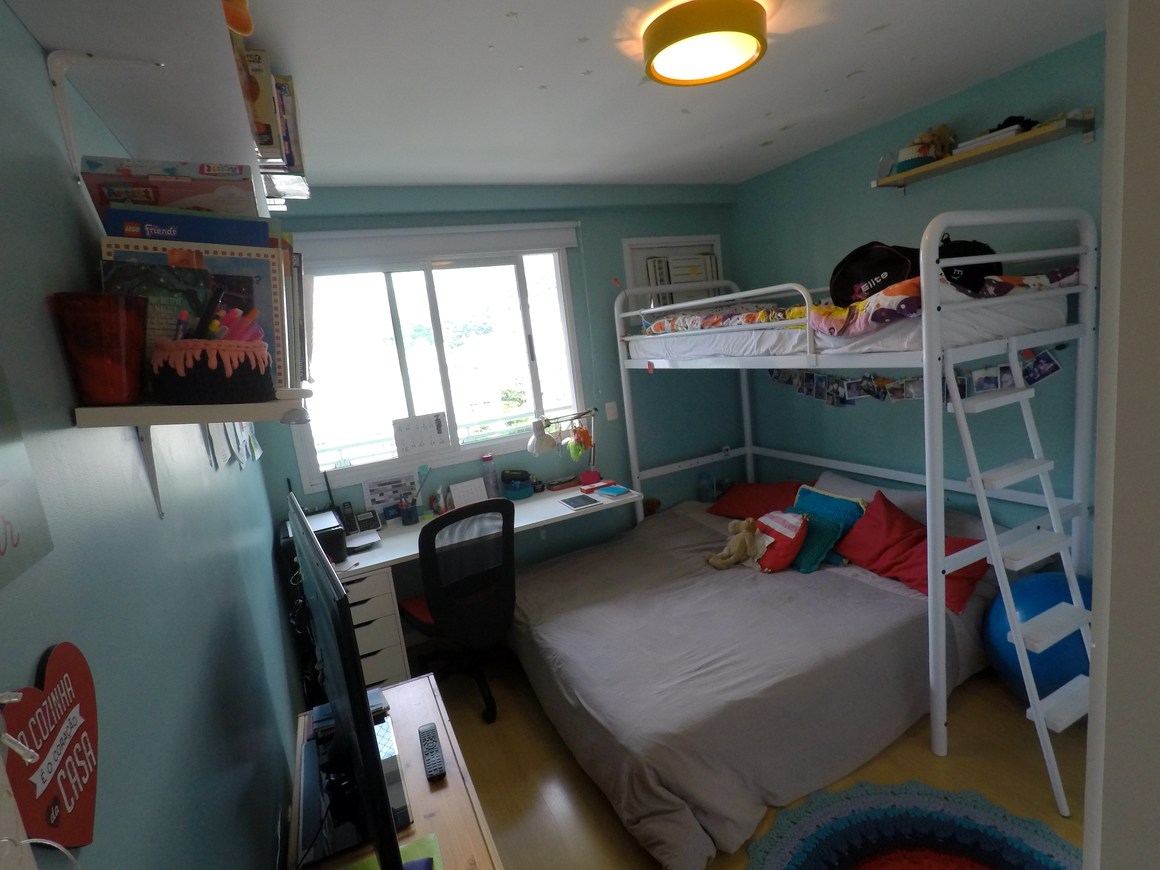 Cobertura para locação no Humaitá duplex com elevador 2vagas